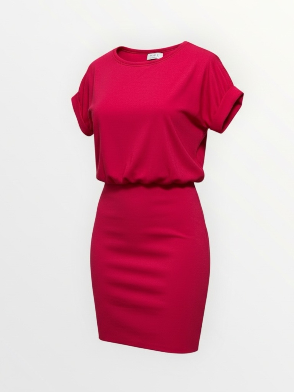 ANTHROPOLOGIE Bailey 44 Hot Pink Blouson Mini Dress Bodycon XSP XS Petite Party